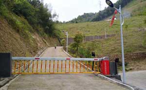 感谢梅州宁江新城五期选用梅州出安智能栅栏道闸