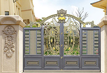 热烈祝贺双鸭山出安智能铝艺大门进驻双鸭山杜勒里花园