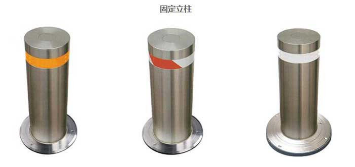 拉萨出安智能升降柱彰显拉萨岷山银桥大酒店大门口形象