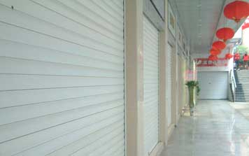 鸣谢浙商•国际项目应用拉萨出安智能卷帘门