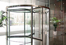 热烈祝贺金昌出安智能旋转门进驻金昌香格里拉