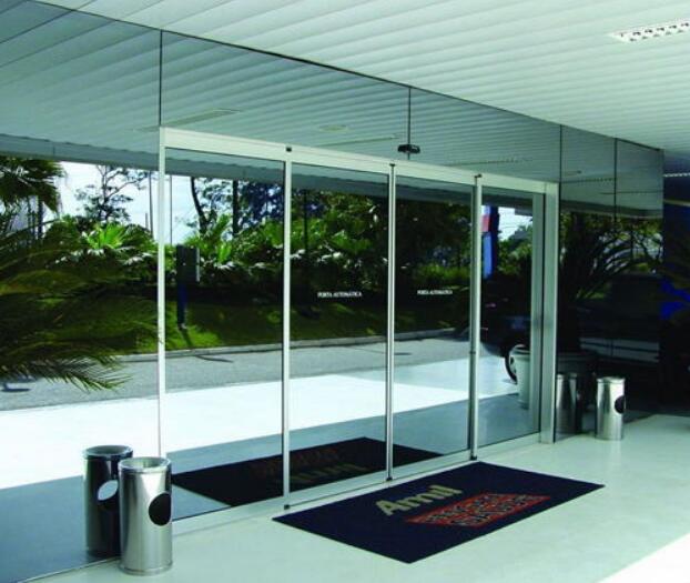 镜面玻璃自动平移门