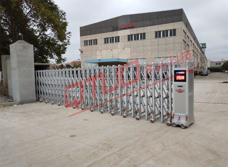 上海微电子集团--电动伸缩门 - 中出网-智能出入口与停车充电门户