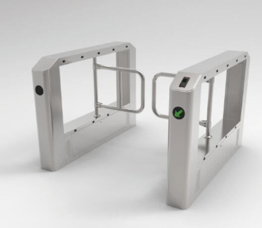 智能圆角摆闸指纹版