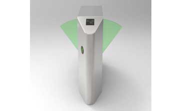 双机芯智能尖角翼闸射频卡版