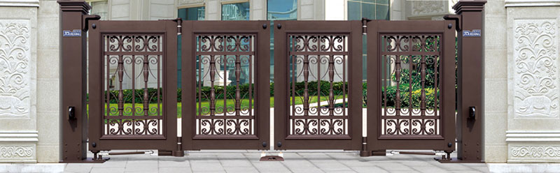 智能悬折门8800H型（深咖）