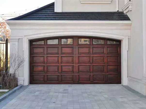 木质翻板车库门