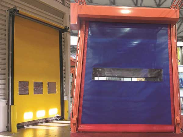 拉链式自动修复快速卷帘门