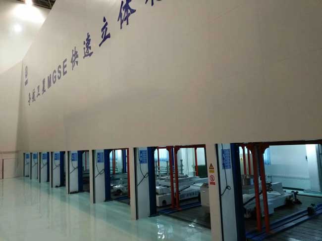 北京航天五院五层升降横移式MGSE快速立体车库案例 - 中出网-智能出入口门户