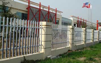 PVC护栏 - PVC围墙护栏
