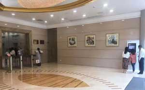 德生访客机亮相广晟大厦案例