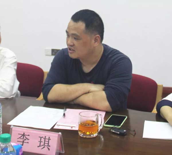 小蓝开发区经发局李淇处长