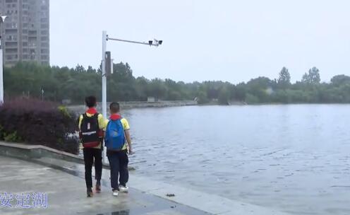 江西瑞昌市第五小学正式启用防溺水人脸识别警告系统