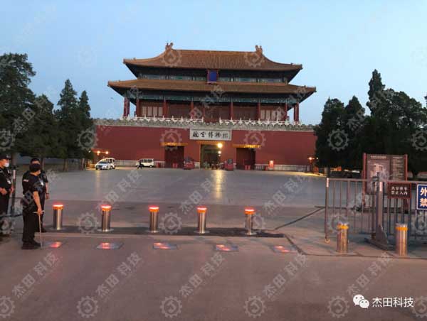 杰田升降柱驻守北京故宫博物馆