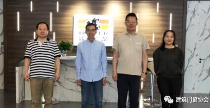中建协领导赴北京门企走访调研