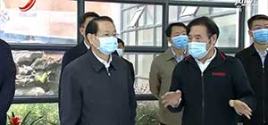 江西省省委书记易炼红一行莅临百胜智能调研指导