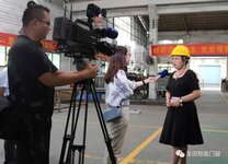 佛山南海电视台采访报道圣田智能科技落实安全生产工作