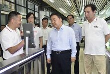 江西省省长叶建春一行调研百胜智能