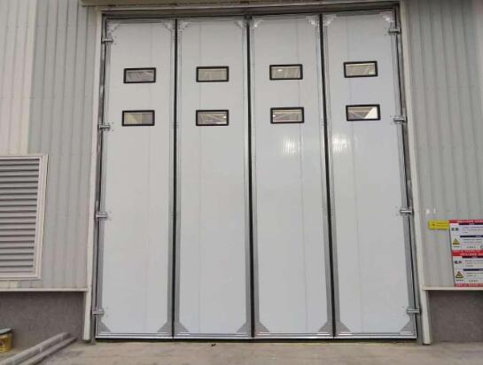 工业折叠门是如何进行安装调试的？