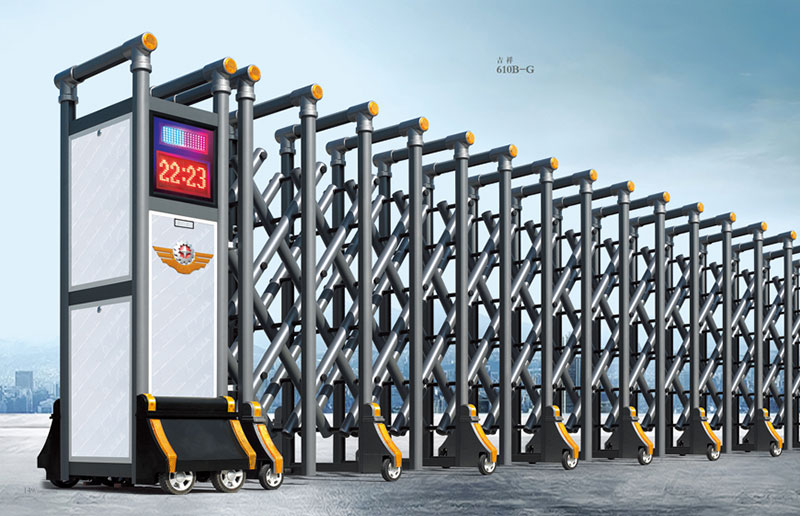 吉祥610B-G铝合金伸缩门