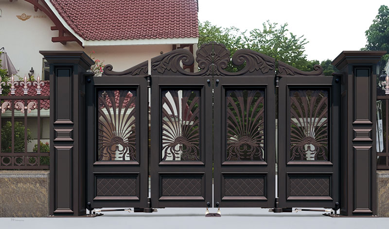 智能悬折门938-FA3（深咖）