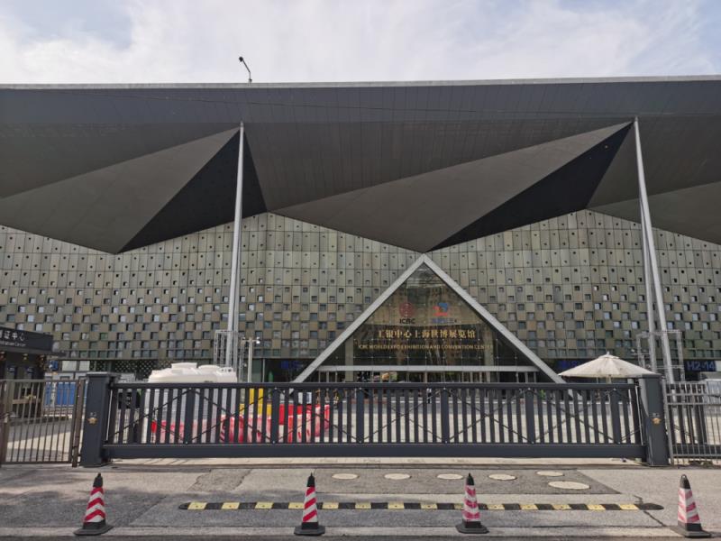 工银中心上海世博展览馆出入口 - 中出网-智能出入口门户