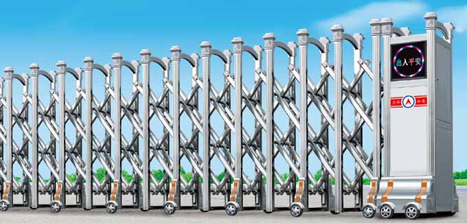 不锈钢伸缩门（豪华）-风行八号