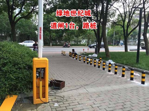 绿地世纪城道闸案例
