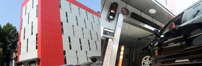 陕西日报社立体车库案例