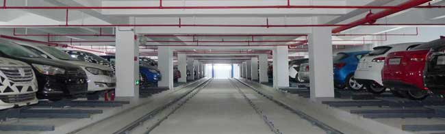 上海汽车集团整车仓储立体车库案例