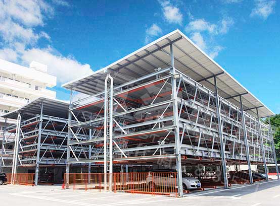 广州金凯旋商业广场立体车库案例