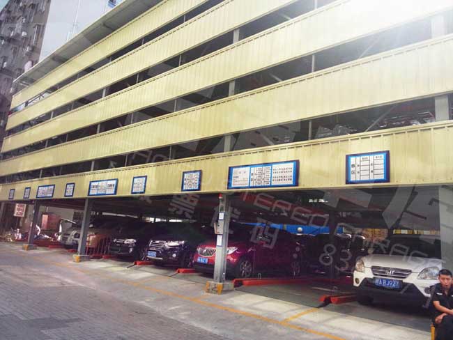 广州棠溪（国际）针车城立体车库案例 - 中出网-智能出入口与停车充电门户