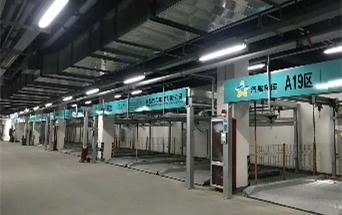 郑州国网项目立体车库案例 - 中出网-智能出入口与停车充电门户