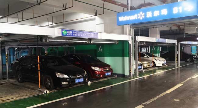 昆明云投财富商业广场立体车库工程 - 中出网-智能出入口与停车充电门户