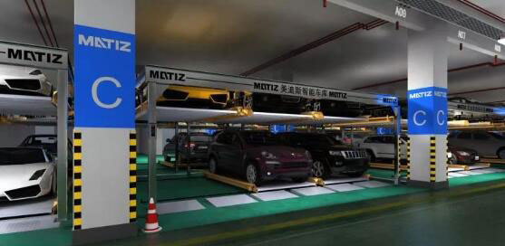 湖南世纪广场立体车库案例 - 中出网-智能出入口与停车充电门户