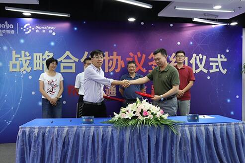 信路威与精英智通达成战略合作