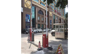 广东惠州市行政服务中心车牌识别系统