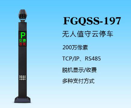 盛视-197（FGQSS-197）车牌识别系统