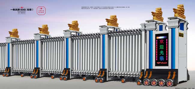 一帆风顺006(双排)伸缩门