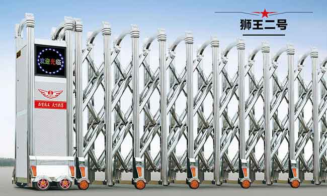 狮王二号伸缩门