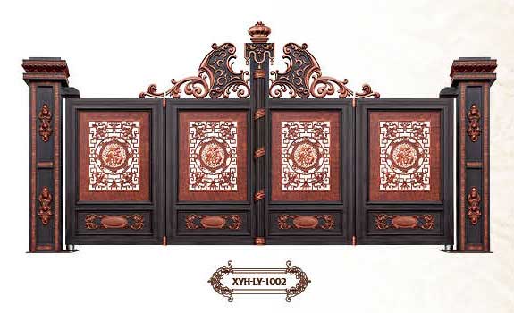 豪华别墅悬浮折叠大门-XYH-LY-1002