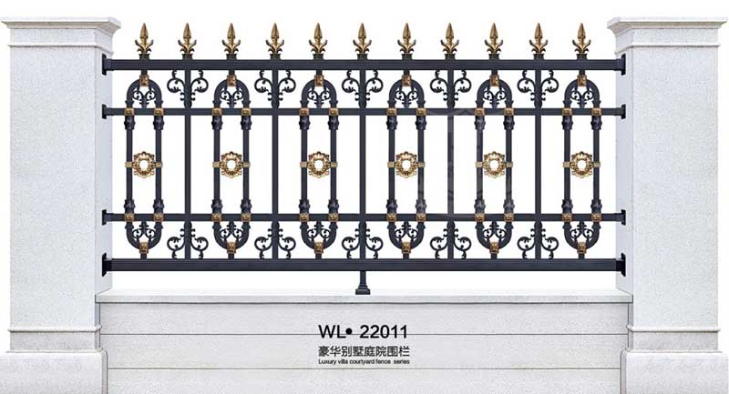 豪华别墅庭院围栏WL·22011
