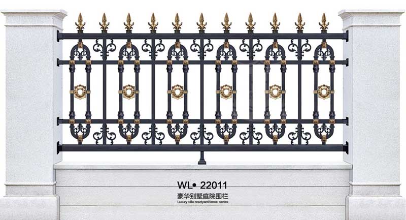 豪华别墅庭院围栏WL·22011