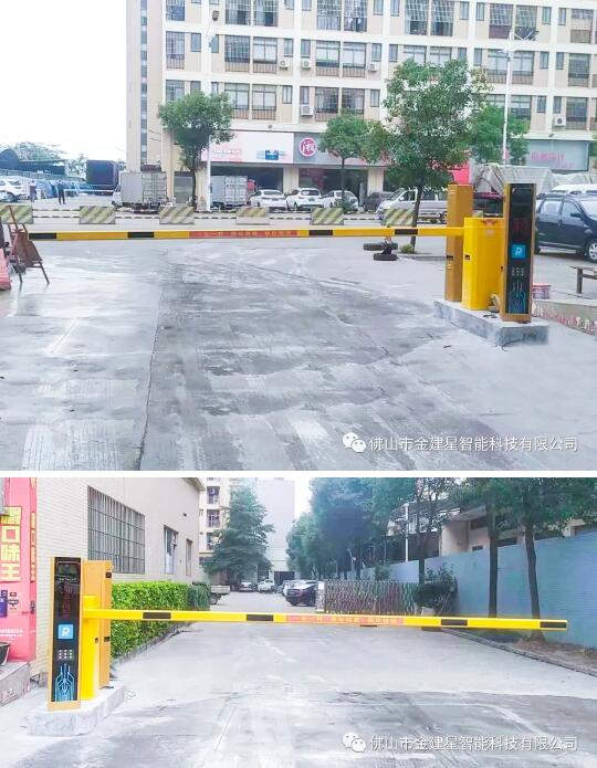 全新一代建星WS29B车牌识别机应用