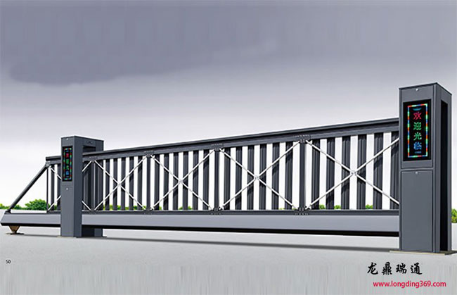 LD-08黑色无轨悬浮门