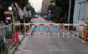 上海美兰湖领域五进五出车牌识别案例