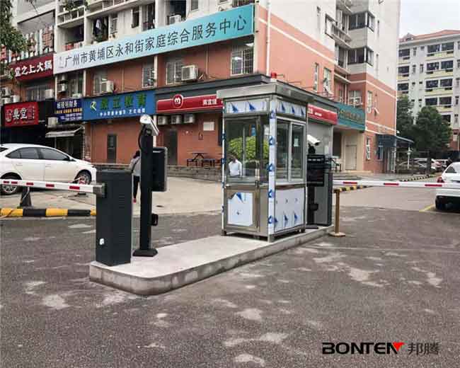 黄埔永和街道车牌识别系统案例 - 中出网-智能出入口与停车充电门户