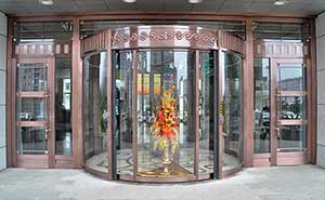 延边林业局旋转门案例