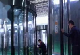 相信品牌的力量，锐泽SOTC安全旋转门登陆央视