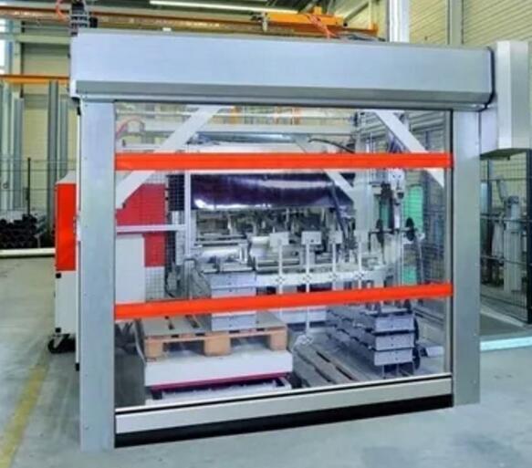 全透明可视门帘